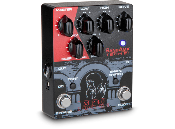 Tech 21 SansAmp Geddy Lee MP40 Limited Tech 21 SansAmp Geddy Lee MP40 Limited